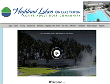Tablet Screenshot of highlandlakeshoa.net
